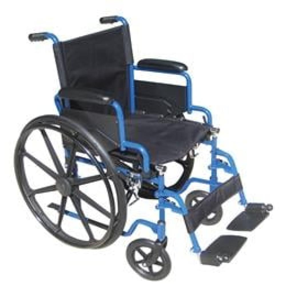 Image for product - Blue Streak Wheelchair 20 Image for product - Blue Streak Wheelchair 20