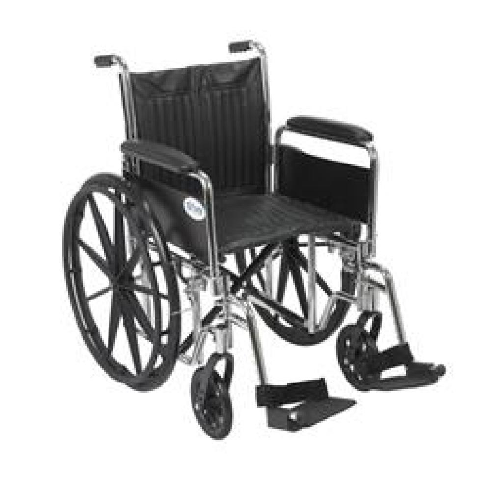 Image for product - Chrome Sport Wheelchair With Various Arm Styles And Front Rigging Options