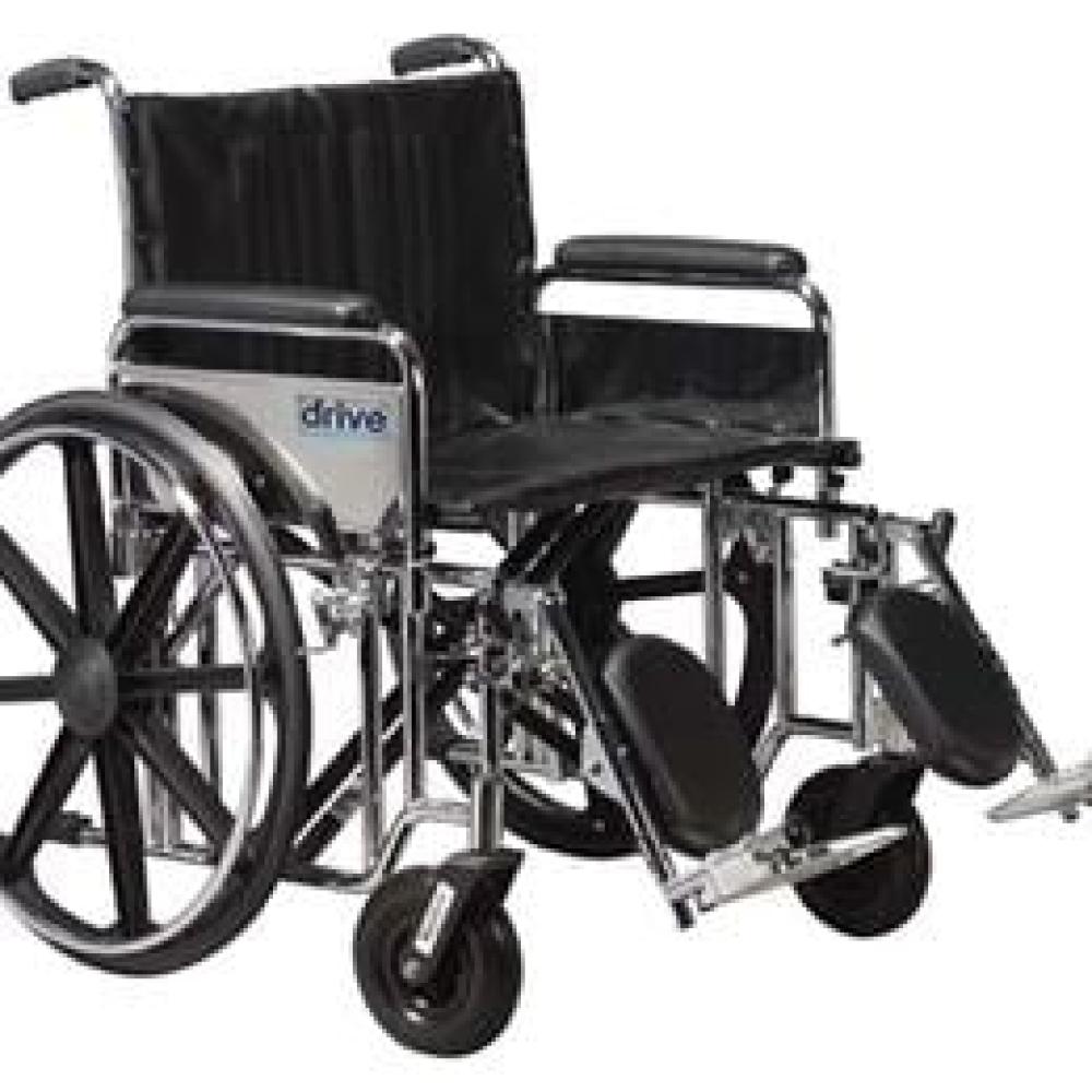 Image for product - Sentra Extra Heavy Duty Dual-Axle Wheelchair