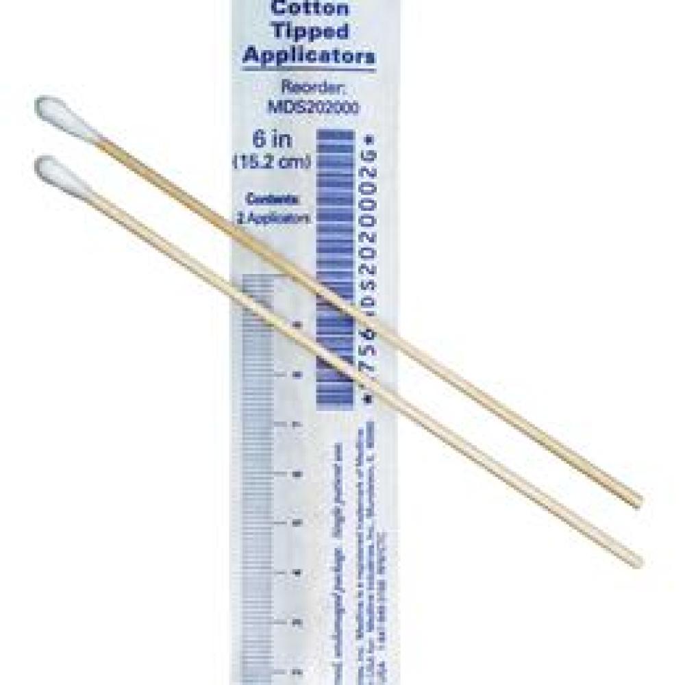 Image for product - APPLICATOR COTTON-TIP WOOD 6