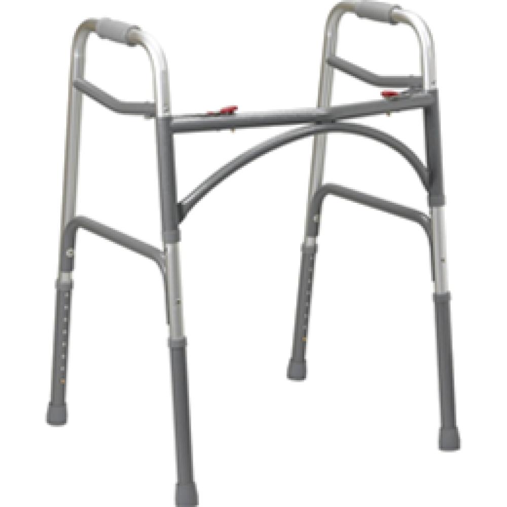 Image for product - Bariatric Aluminum Folding Walker, Two Button Image for product - Bariatric Aluminum Folding Walker, Two Button