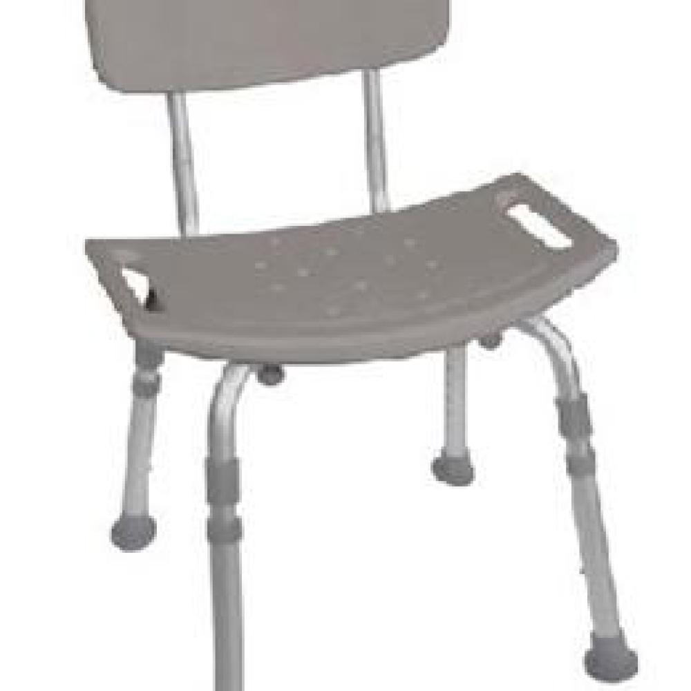 Image for product - Shower Chair Adjustable with Back Image for product - Shower Chair Adjustable with Back