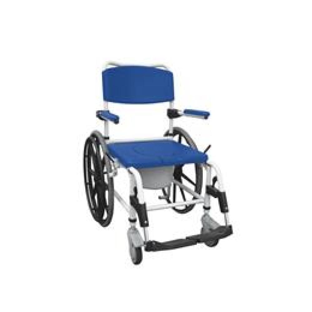 Image for product - Aluminum Shower Commode Wheelchair Image for product - Aluminum Shower Commode Wheelchair