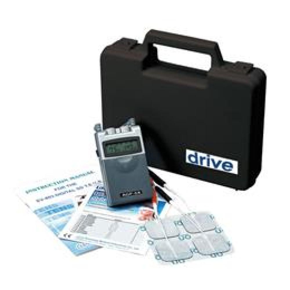Image for product - Portable Digital Dual Channel 5 Mode Tens Unit With Carrying Case And Electrodes