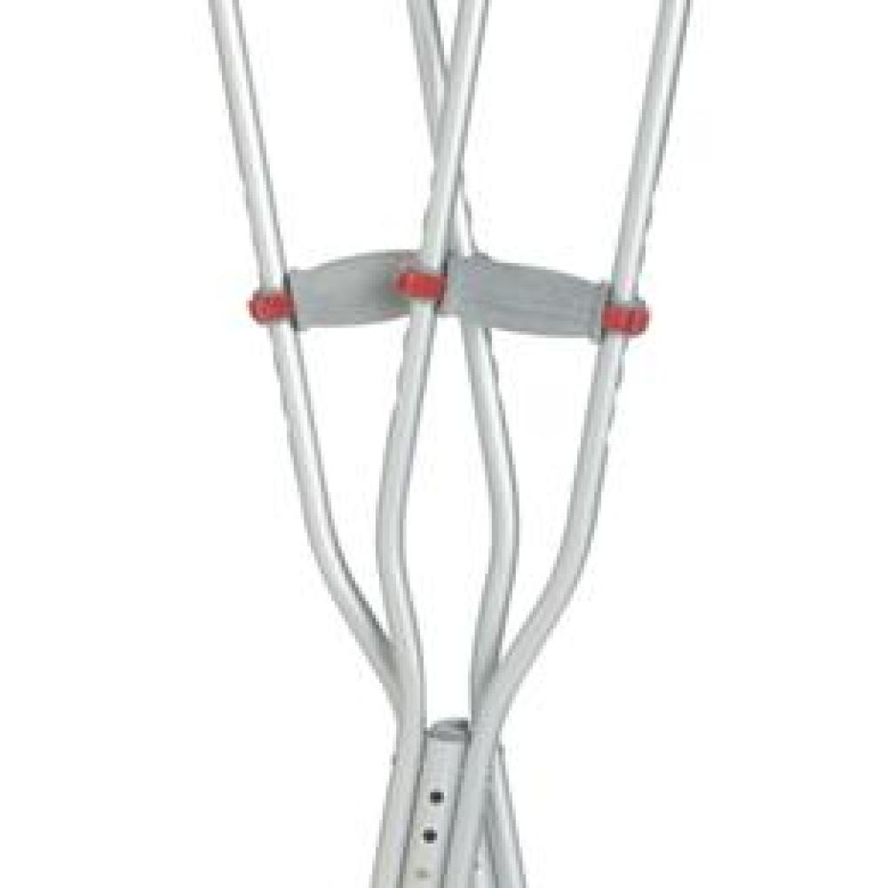 Image for product - CRUTCH ALUMINUM RED-DOT ADULT STANDARD