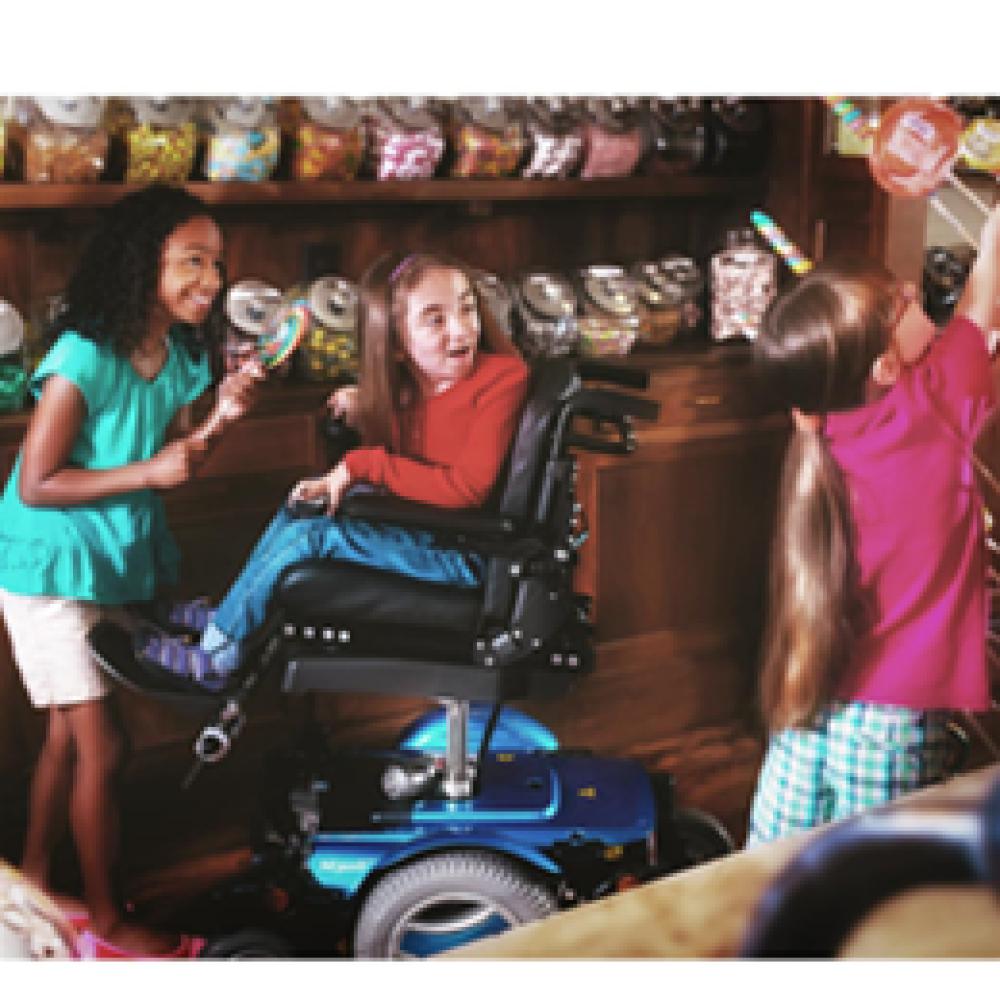 Image for product - M300 PS JR Mid Wheel Power Wheelchair