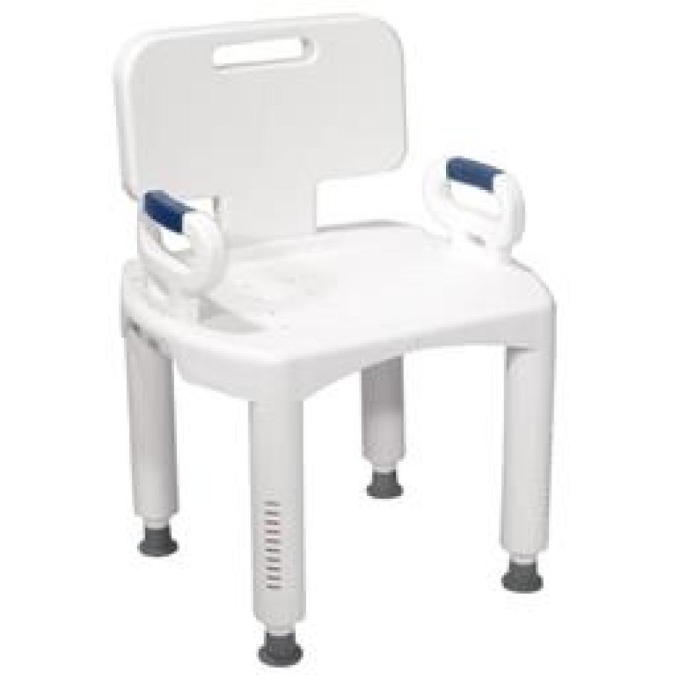 Image for product - Bath Bench With Back And Arms