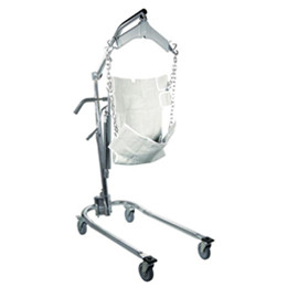 Image for product - Hydraulic Deluxe Chrome Plated Patient Lift with Six Point Cradle thumbnail