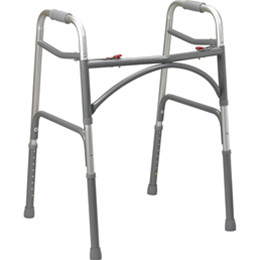 Image for product - Bariatric Aluminum Folding Walker, Two Button thumbnail