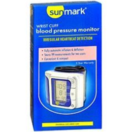 Image for product - Sunmark Wrist Cuff Blood Pressure Monitor thumbnail