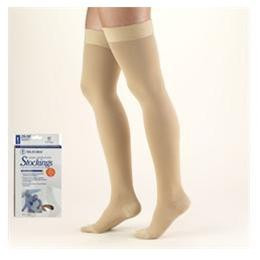 Image for product - Truform Thigh High Silicone Dot Stay-Up Closed Toe thumbnail