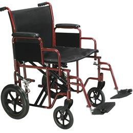 Image for product - Bariatric Heavy Duty Transport Wheelchair With Swing Away Footrest thumbnail