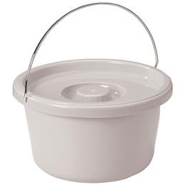 Image for product - Folding Bedside Commode With Bucket And Splash Guard thumbnail