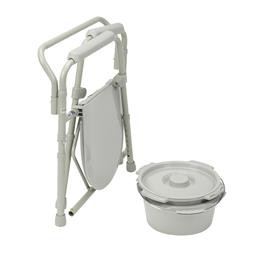 Image for product - Folding Steel Bedside Commode thumbnail